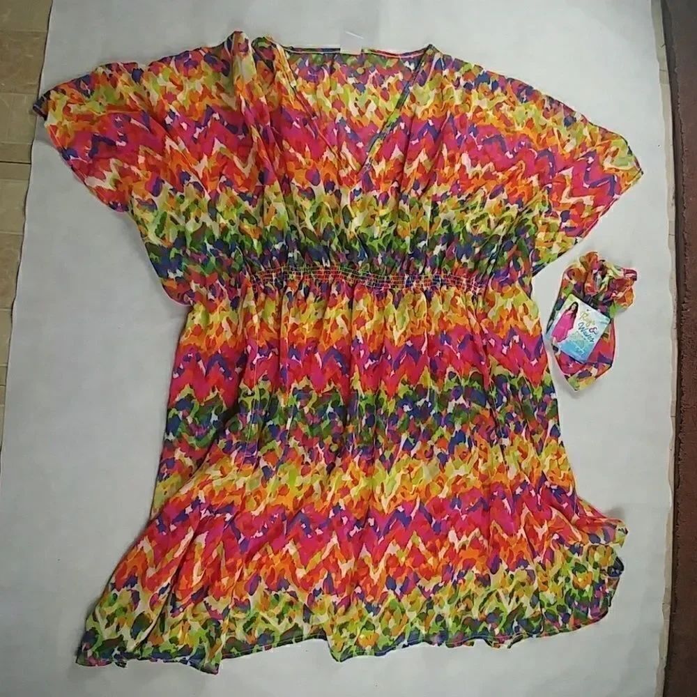 GORGEOUS CHIFFON swimsuit cover up